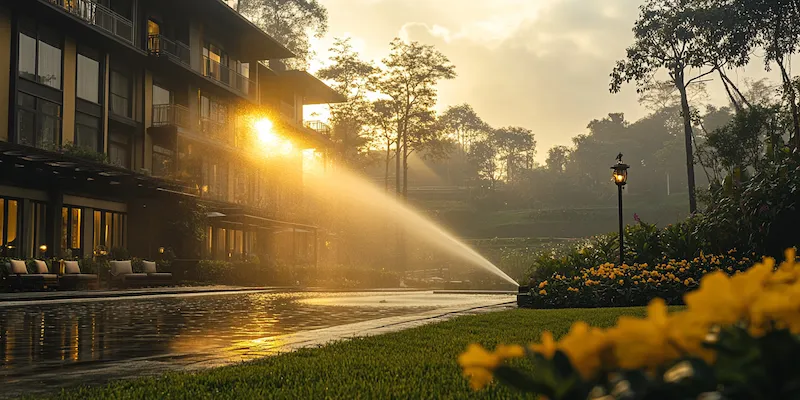 Nawadnianie ogrodu jaki system?