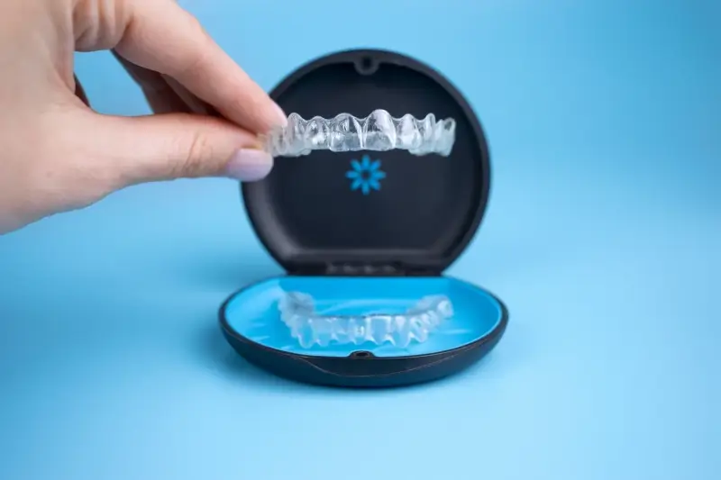 Czy noszenie nakładek Invisalign boli?