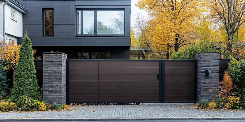 Moderne Zäune Polen