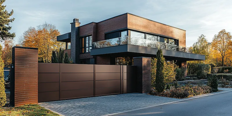 Metallzäune aus Polen mit montage