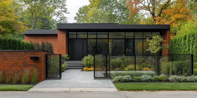 Zaunelemente aus Polen