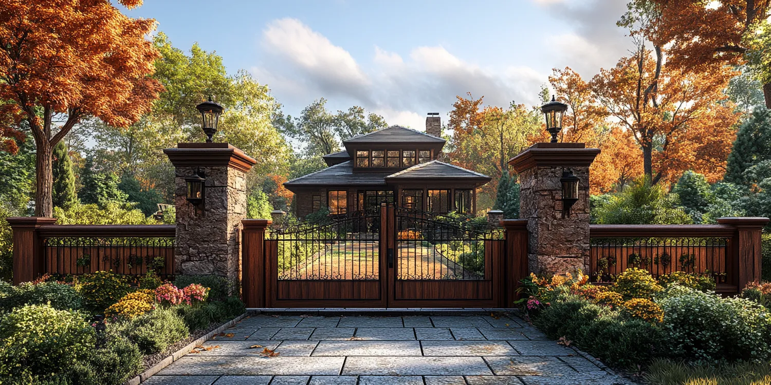 Gartenzäune aus Polen