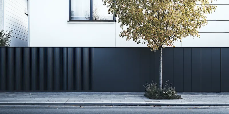 Sichtschutzzaun aus Polen mit Montage