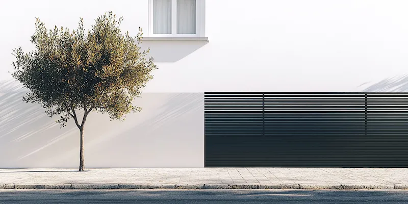 Alu Zäune aus Polen mit Montage