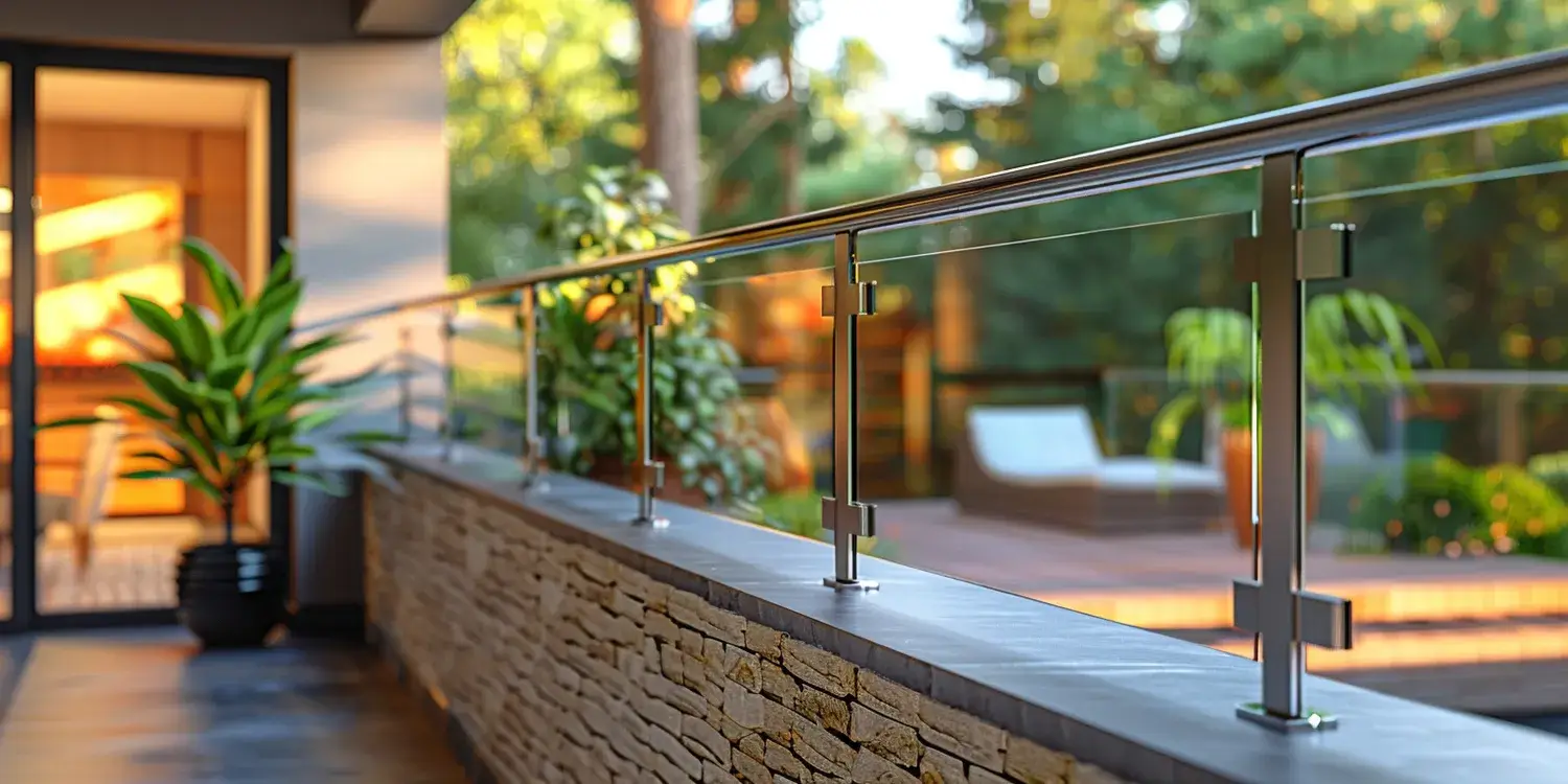 Balustrady szklane wewnętrzne Warszawa