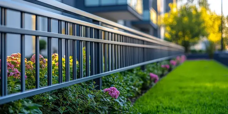 Gartenzaun Metall Polen