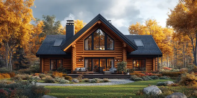 Najlepszy styl dla drewnianych domów